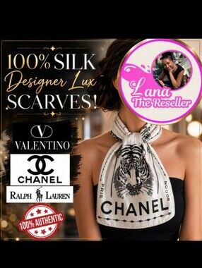 Lana's 100% Silk Designer Scarves Live Show!🔥🔥🔥